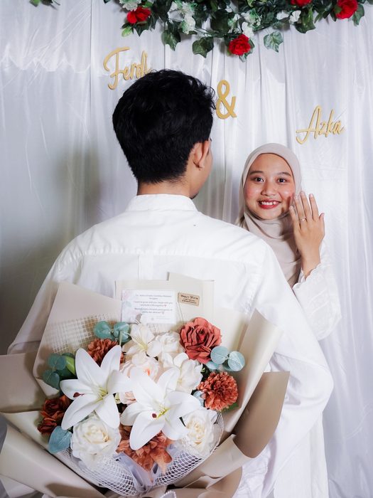 Ferdi & Azka - momen lamaran 2